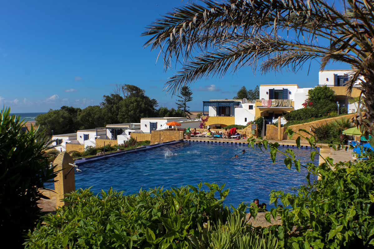 Piscine Jardins de la Lagune, Chez Sylvie Oualidia immobilier